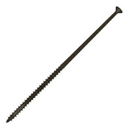 Ktx Cutter Deck Screw, #10 x 6 in, Stainless Steel, Flat Head, Square Drive, 500 PK 0.FSC10600UN27
